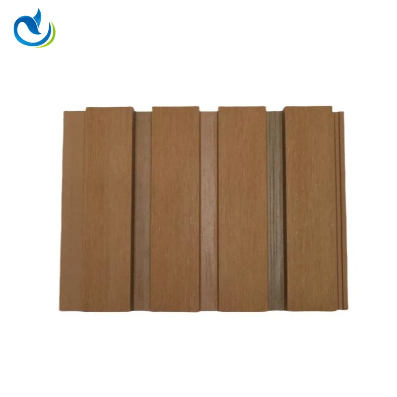 ब्राउन पीई आउटडोर दीवार पैनल